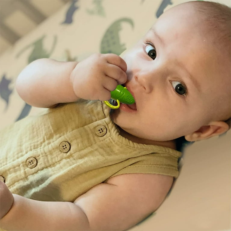 Pyaiiner Children's Teething Gel Soothing Pacifier Baby Teether