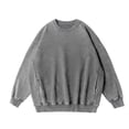 thumbnail image 1 of SNKSDGM Chandail Molletonné Surdimensionné pour Femmes Fermeture Éclair Col Rond Chandails Molletonnés Femmes Surdimensionné Grande Taille Chandail à Capuchon Surdimensionné pour Femmes Coupe Ample Chandail à Capuchon Ample Tendance Basique Lavage Chandail à Enfiler Haut TTTG, 1 of 6