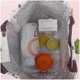 thumbnail image 4 of Cesta de almuerzo con aislamiento de algodón, bolsa térmica suave, bolsa de almuerzo con aislamiento reutilizable, bolsa de almuerzo para niños y mujeres (estampado de erizo), 4 of 5