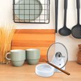 thumbnail image 3 of Aqestyerly White Multifunctional Kitchen Rack - Pot Lid Organizer,Spatula Storage Rack,Plastic Anti-Slip Kitchen Storage Solution for Utensils, 3 of 3