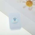 thumbnail image 5 of Unique Bargains 1 Set Contact Lens Case Contact Lens Container Contact Lens Carrier Bears Pattern 1.77"x2.48"x1.1" Blue, 5 of 5
