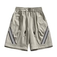 thumbnail image 1 of Puntoco Pantalones Cortos Con Estampado Hawaiano Para Hombre, Pantalones Cortos Con Bolsillo Y Cordón, Color Xxxxl, 1 of 3