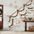 thumbnail image 5 of Christmas Tinsel Garland Artificial Christmas Garland Xmas Metallic Twist Hanging Garland Fireplace Mantel Wreath Decor For Staircase Railing Indoor Outdoor Ornaments Christmas Tree Decor, 5 of 6