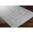 thumbnail image 6 of Surya Azalea AZA-2323 72 x 72" Round Modern Plastic Rug in Medium Gray/Cream, 6 of 6