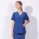 thumbnail image 1 of Uniforme de trabajo de médico, ropa de enfermera de manga corta, bata de hospital de belleza, ropa de lavado de quirófano de mujer, 1 of 6