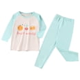 thumbnail image 2 of Bjutir Children'S Long Autumn Clothes Set Warm Underwear Girls Home Wear Base Pajamas Children'S Wear, 2 of 6