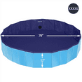 thumbnail image 6 of Alden Design Foldable Pet Pool for Garden Yard, 4XL, Blue, 6 of 6