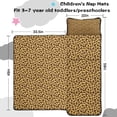 thumbnail image 5 of Yellow and Brown Of Cheetah Print Toddler Nap Mats for Kids Preschool,Sleeping Mat Bag or Kids,Toddler Sleeping Bag,Toddler Nap Mat or Daycare, 5 of 6