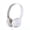 White, variant on NFTIGB J18 Pink Over Ear Wired Headphones, Stylish 3.5mm Music Earphones for Girls Kids, Comfortable Bass Headset for Learning Online and Travel, Pink / 7.9 inches / 20.0 cm
