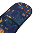 thumbnail image 2 of 35" x7" Double Oven Mitt Heat Resistant Oven Gloves Withstands Up to 200°C for Kitchen Baking & BBQ Black Haunted House, 2 of 6