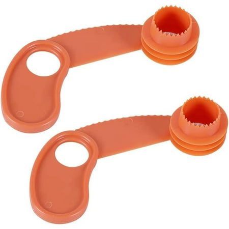 

QWZNDZGR Manual Slicer Fruit Corer Potato Roller Kitchen DIY Gadgets (Orange)