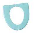 thumbnail image 2 of 1 orinal plegable de plástico para entrenamiento de inodoro, cojín portátil para casa y viajes (verde), 2 of 6