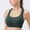 Green, variant on Fglymey Sports Bras for Women High Support Large Bust Racerback Padded Sport Bra Yoga Workout Bra Green M