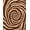 Brown, Pattern 2, variant on ODIKA 4' x 6' Machine Washable Non-Slip Area Rug, Op Art Spiral High Traffic Rug, Brown, 424694