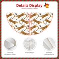 thumbnail image 5 of Balery Leopard Print Printed Christmas Tree Skirt , Merry Christmas Party Christmas Tree Decoration,Adjustable Tree Skirt-48", 5 of 8