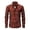 Brick Red, variant on Men's Plaid Button Down Shirts Long Sleeve Casual Business Work Blouse Tops Regular Fit Gingham Shirts Yellow XL