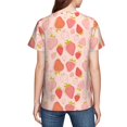 thumbnail image 7 of Wukai Strawberry Youth Unisex Short Sleeve T-Shirt for Boys, Girls, Teens, and Kids-X-Small, 7 of 7