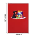thumbnail image 4 of 3D PopUp Greeting Card 3D Dachshund Dog for Valentines Anniversaries Gift Card, 4 of 13