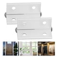 thumbnail image 4 of Hardware de la Puerta, Bisagra de la Puerta Engrosado Suavemento 2 Pezas de Alta Resistencia Anti Polvo Para Muebles, 4 of 7