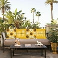 thumbnail image 6 of Set of 4 Sunflower Pillow Covers 16x16 Spring Summer Pillow Covers Yellow Floral Throw Pillow Covers Cushion Covers Square Pillow Cases for Couch Sofa Patio Outdoor Home Decorations(16 Inch), 6 of 6