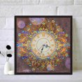 thumbnail image 3 of DIY Diamante en Forma Especial Diamante Parcial Sala Estar DIY Diamante Pintura Filigrana Reloj Tipo 35*35cm DZ507, 3 of 9
