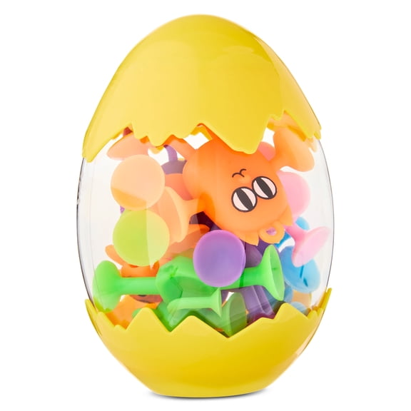Multi-Color Build and Pop Egg, 5", 12 Pieces, Easter by Way To Celebrate