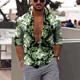 thumbnail image 1 of Camisa con estampado de leopardo de moda de gran venta para hombre, color zafiro, morado, gris, informal, para exteriores, primavera y verano, materiales de alta calidad, 1 of 6