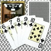 Copag Poker Size Texas Holdem Design Jumbo Index - Black