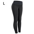 thumbnail image 3 of Minnieouse Mallas de rejilla, pantalones de Yoga para mujer, mallas de cintura alta sin costuras, transpirables, para gimnasio, ropa de realce, pantalones Pijama Negro L Minnieouse AP001815-21, 3 of 6