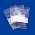 thumbnail image 2 of Clear Plastic Reclosable Zipper Bags 3x4 W/White Block (Package of 100), 2 of 4