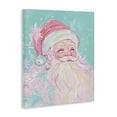 thumbnail image 3 of Stupell Industries Pastel Jolly Santa Claus People Painting Wrapped Canvas Canvas Art Print Wall Art, 16 x 20, 3 of 7