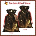 thumbnail image 2 of Fuzoiu Classical Golden Casino Print Christmas Gift Bag,Burlap Gift Bag with Drawstring Closure & Hang Tag,Perfect for Holidays, Birthdays, and Special Occasions-Small, 2 of 7