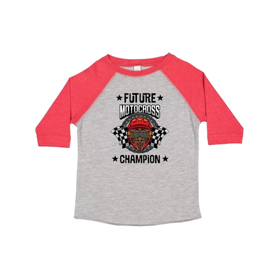 Inktastic Future Motocross Champion BMX Boys Toddler T-Shirt