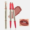 thumbnail image 1 of Double Ended Lipstick Lip Liner Two In One Multi Color Long Lasting Lip Plumping Non Fading Liner Pen, Lip Liner, 1 of 9