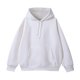 thumbnail image 1 of pstuiky hombres de manga larga, Blusa informal con capucha y manga larga para hombre, color liso, con bolsillo top de hombre m, 1 of 2