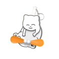 thumbnail image 1 of Funny Creative Pull Play Fan Keychain Cartoon Mini Key Press Fans Panda Toy Hand Chains L8v7, 1 of 5