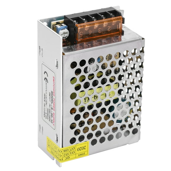 DC12V Switch Power Supply Driver Adapter, LED Light Bar Power Supply for Industrial Automation, LED Display, Computer Engineering, Aluminum Alloy Material,