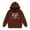 Coffee, variant on Weebloom Little Girls Hoodies Jesus Sweatshirts Letter Long Sleeve Pocket Hoodie Jacket Sky Blue 6-7 Years