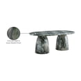 thumbnail image 2 of Meridian Furniture Cosenza Green 78" Indoor/Outdoor Concrete Dining Table, 2 of 7