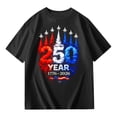 thumbnail image 4 of WAYUTE 4th of July Stylish Graphic Tee Top for Girls Patriotic Cozy Shirts for Kids Youth Loose Cute Summer Daily Wear, 4 of 4