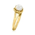 thumbnail image 2 of Pure Collection by Ross-Simons 4.5-5mm Cultured Pearl Ring in 14kt Yellow Gold, Women's, Adult, 2 of 5