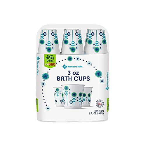 Dixie Bath Cups Coordinating Designs, 3 oz, 600Count