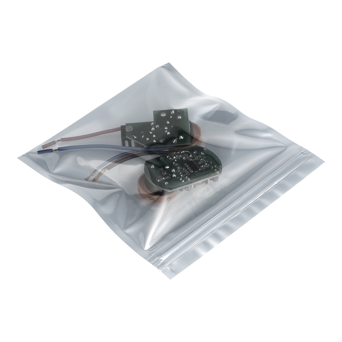50 PCS AntiStatic Shielding Bag Translucent Zip Lock Resealable Bags