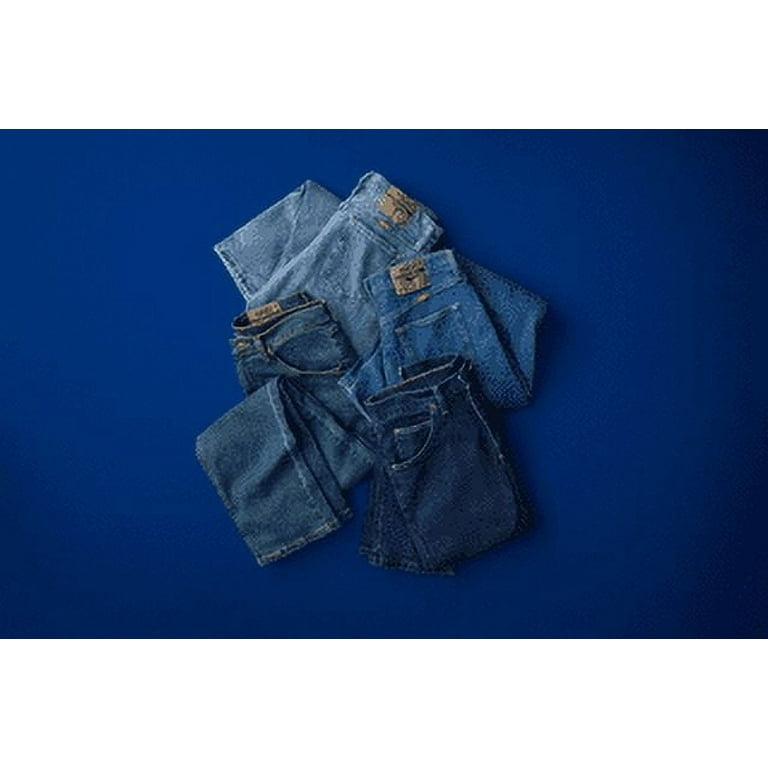 Wrangler Men's and Big Men's Relaxed Fit Jeans with Flex Wrangler Men's and Big Men's Relaxed Fit Jeans with Flex