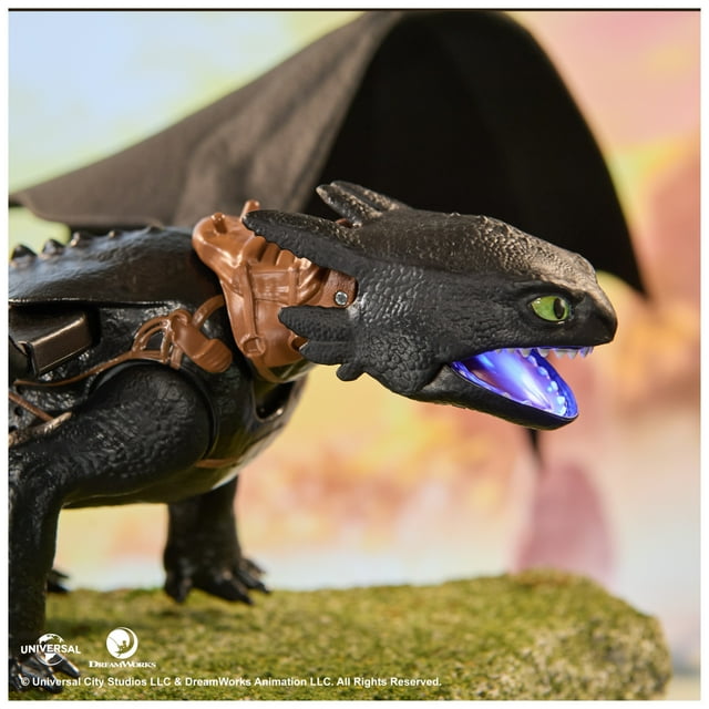 Dreamworks Dragons, How to Train Your Dragon, Ultimate Plasma Blast 25-inch Toothless Figure