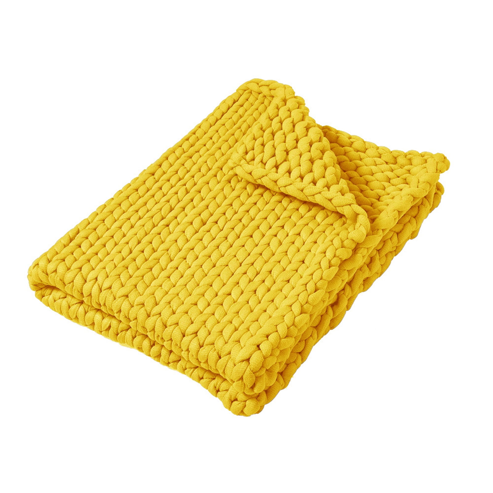 Soft Thick Chunky Knitted Blanket Winter Cosy Lightweight Blanket Warm Snuggle Weighted Blanket