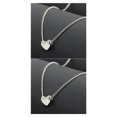 thumbnail image 1 of Qarigey Collar de aleación para mujer, collares con forma de corazón, baile, graduación, citas, vacaciones, reunión familiar, joyería, Festival, Type1 NO1 Qarigey CBP008004, 1 of 4