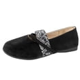 thumbnail image 2 of Miluxas Flats for Women Mary Jane Square Toe Ballet Flat Shoes Ankle Strap Dressy Comfortable Slip on formal Dress Flat Shoes Black 9.5(43), 2 of 9