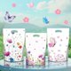 thumbnail image 3 of Bolsas de 25 bolsas florales de primavera - Bolsas de regalo de lienzo floral adorables • Bolsas reutilizables de regalos florales con asas • Despedida de soltera de boda de primavera, 3 of 5