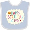 thumbnail image 3 of Inktastic Happy Birthday to Me Boys or Girls Baby Bib, 3 of 4